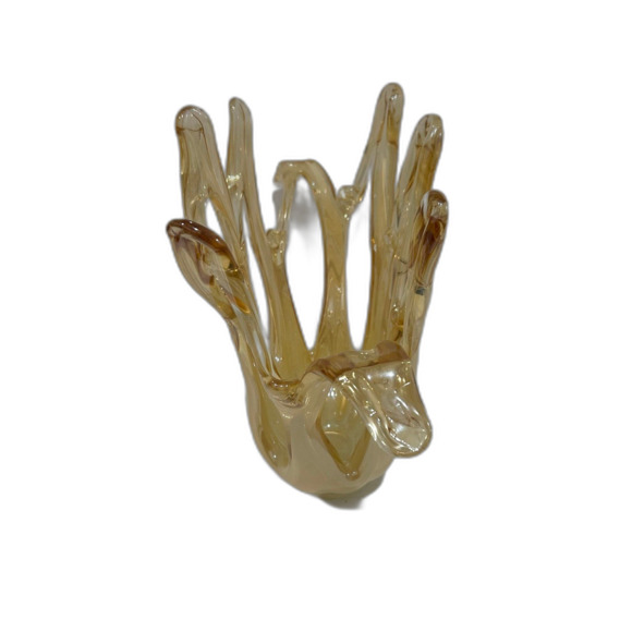 Vintage Italian Murano Style Art Glass Centerpiece Handmade in Italy - Picture 2 of 9